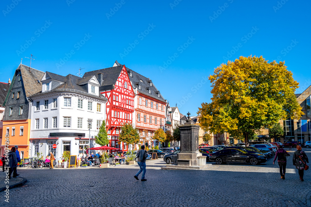 Naklejka premium Marktplatz, Boppard, Deutschland 