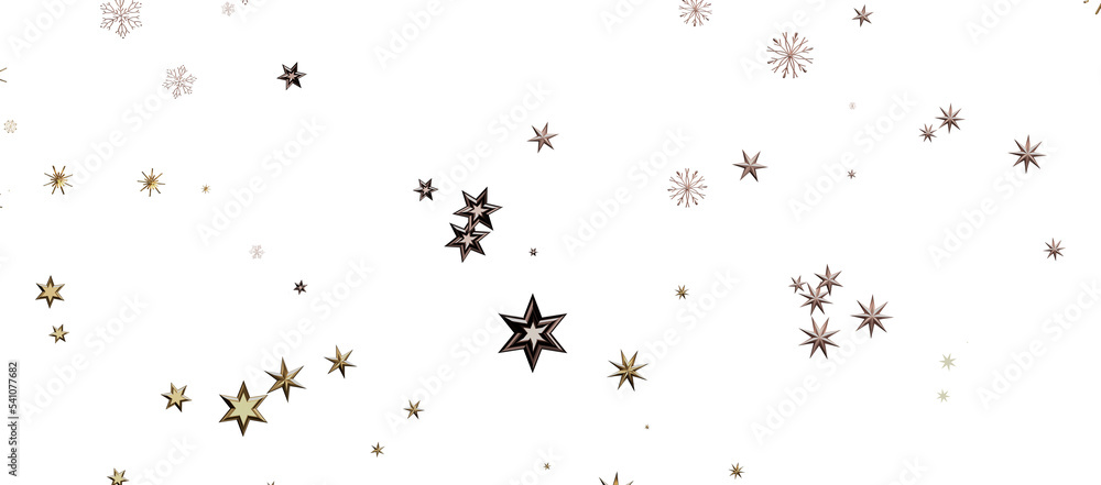Snowflakes and bokeh lights on the blue Merry Christmas background. 3D render Snowflakes and bokeh lights on the blue Merry Christmas background. 3D render