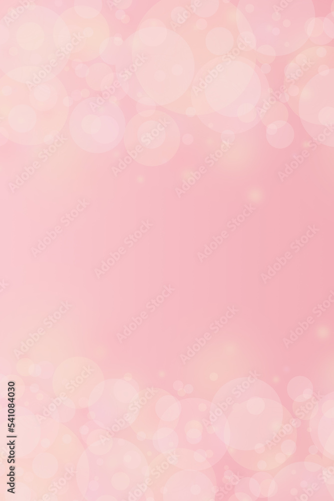 pastel pink background with blur bokeh lights and free space for text pastel pink background with blur bokeh lights and free space for text