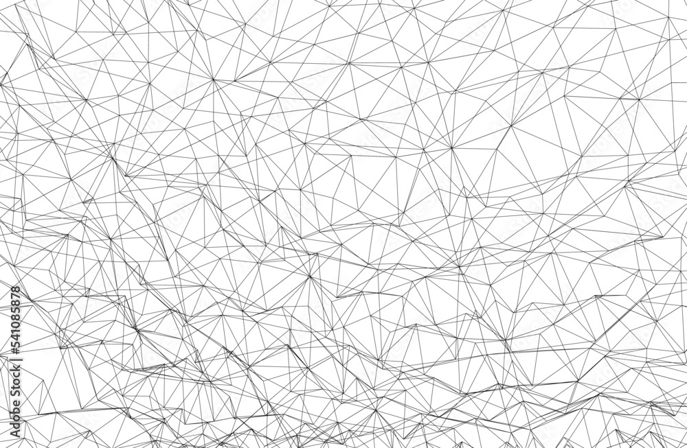 Fototapeta premium abstract lines geometric background vector illustration