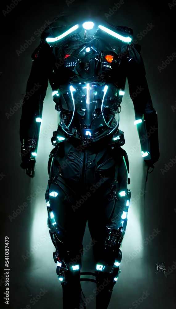 Futuristic Spacesuit #1