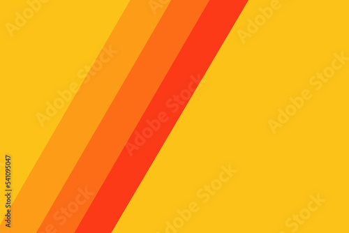 Hand drawn 70s retro bowling alley inspired gold tone stripe background orange red graphic design