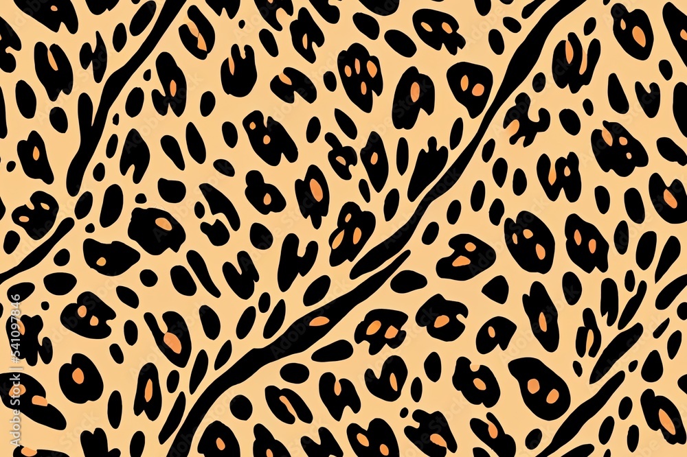 Seamless leopard pattern, leopard fur, animal skin. Seamless leopard pattern, leopard fur, animal skin.