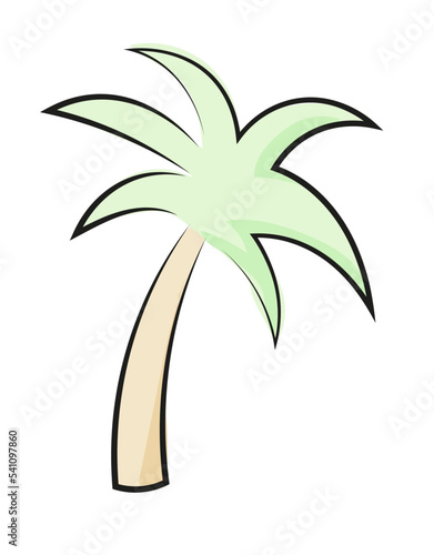 Palma ilustracja