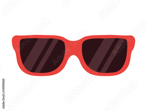 summer sunglasses accessory red