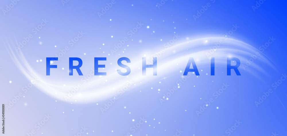 Blue waves fresh air aroma vector abstract clean flow technology condition design wavy pattern stream. Blue waves fresh air aroma vector abstract clean flow technology condition design wavy pattern stream.