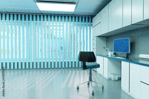 Clinic interior. Workplace ...
