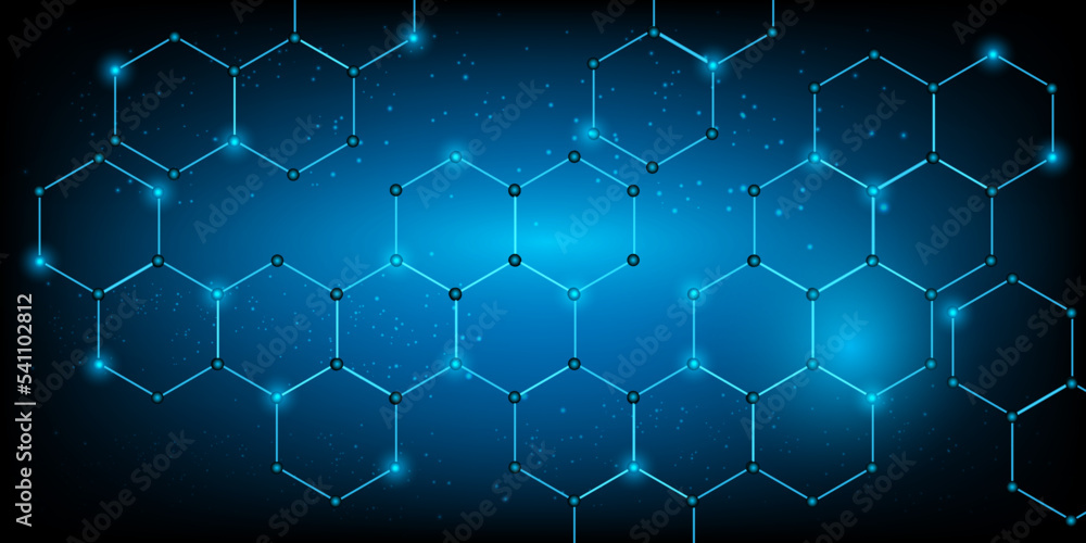 Hexagon security Electronic for safety with hologram vector concept for future technology element background business screen Hexagon security Electronic for safety with hologram vector concept for future technology element background business screen