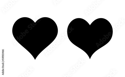 Love icon vector for web and mobile app. Heart sign and symbol. Like icon vector.