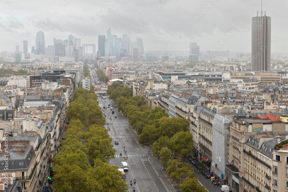 Fototapeta premium View from Eiffel Tower