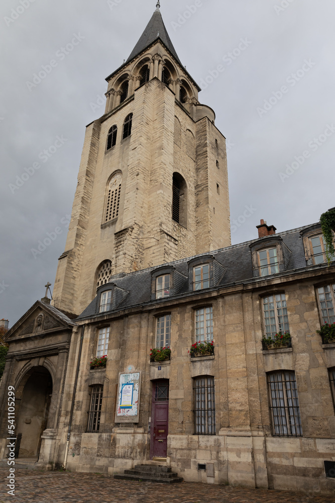 Saint Germain des Pres Church, Paris France
