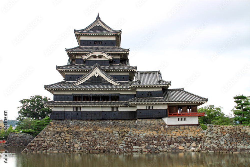 Naklejka premium 松本城