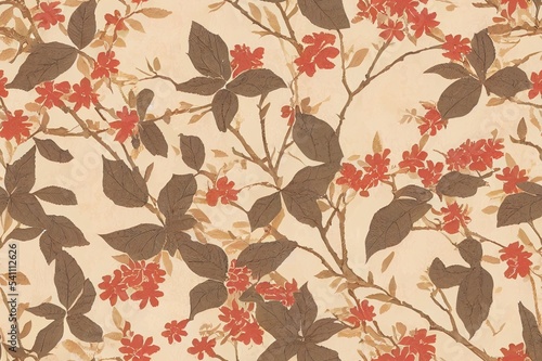 Japanese seamless pattern collection  Decorative wallpaper.