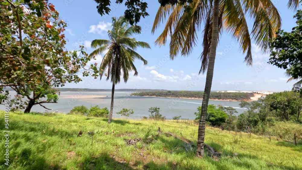 Beautiful view of a Tropical lagoon Beautiful view of a Tropical lagoon