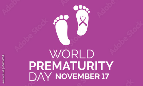 day, pregnancy, awareness, world, month, vector, baby, november, worldwide, purple, illustration, risk, banner, ribbon, concept, child, poster, health, happy, delivery, global, event, safety, care, di