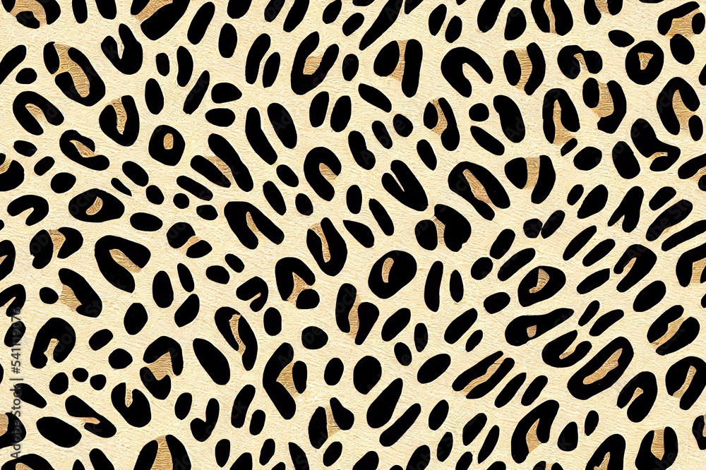 Seamless geometric leopard pattern, textile animal print. Seamless geometric leopard pattern, textile animal print.