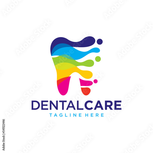 Dental Logo Design. Creative Dentist Logo. Dental Clinic Creative Company Vector Logo.
