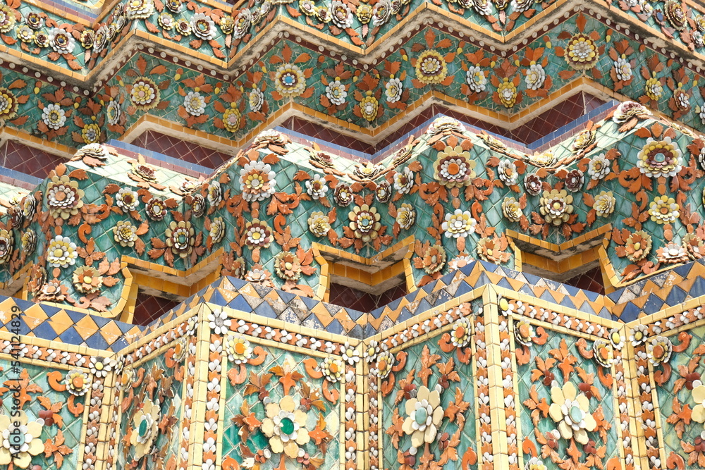 Wat Pho Tiles Pattern