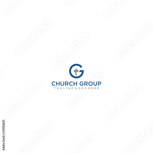 TG letter church logo design