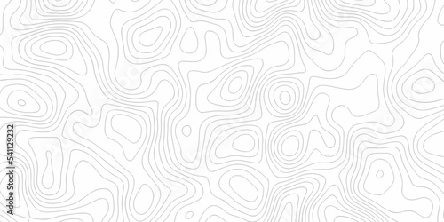 Abstracts topographic map background. Line topography map and mounte contour background, geographic grid. Abstract vector illustration.