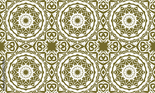 Olive color Repeated pattern design, abstract pattern, tribal batik, textile design, Batiks fabric pattern, indonesia batik, bali batik,  floral repeated pattern, tai dai pattern, tie die fabric,