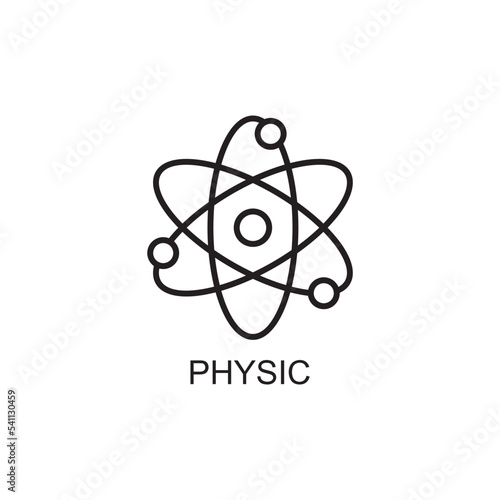 physic icon , chemistry icon vector
