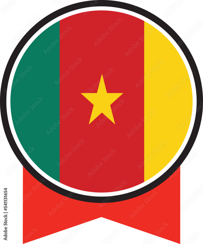 Cameroon flag, the flag of Cameroon, vector illustration
Cameroon flag, the flag of Cameroon, vector illustration