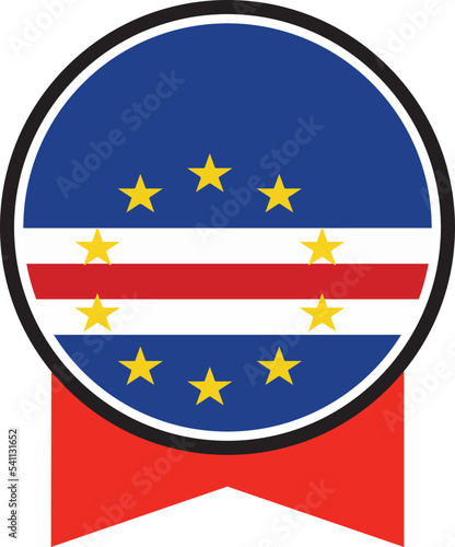 Free Download Cape Verde flag, the flag of Cape Verde, vector illustration	
 - GFXLoad
