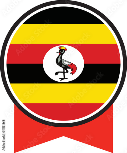 Free Download Uganda flag, the flag of Uganda, vector illustration	
 - GFXLoad