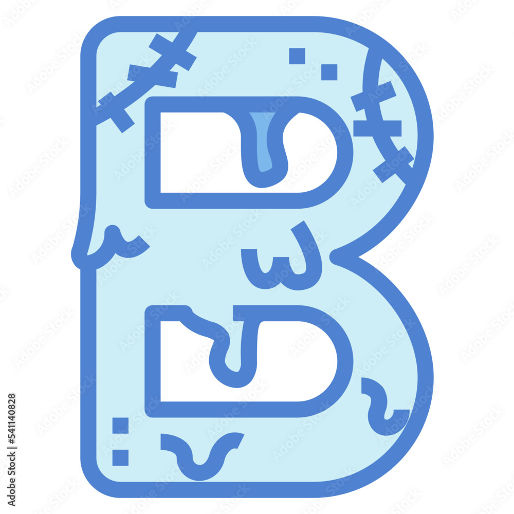 b two tone icon style b two tone icon style