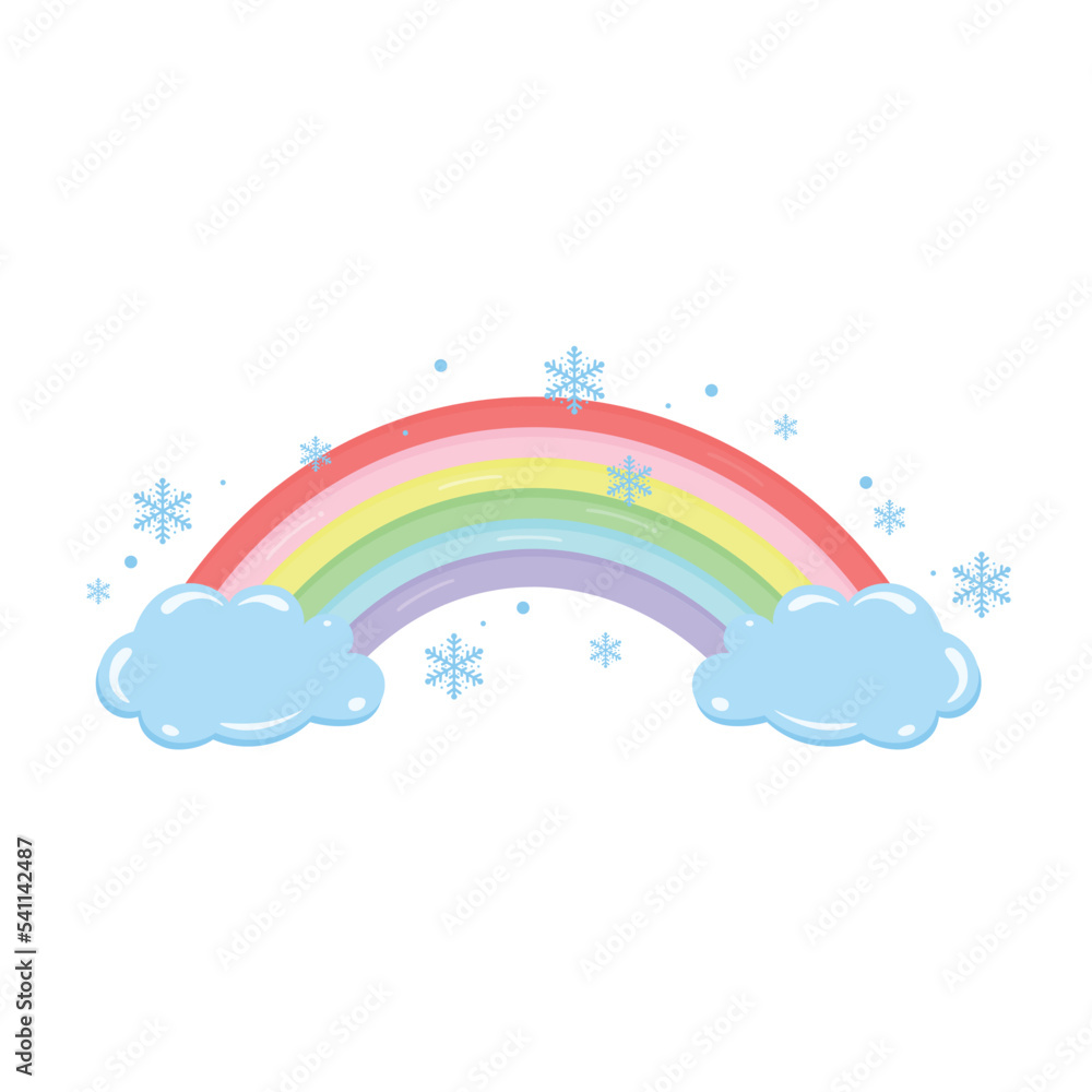 bright sky and filled with colorful rainbows bright sky and filled with colorful rainbows