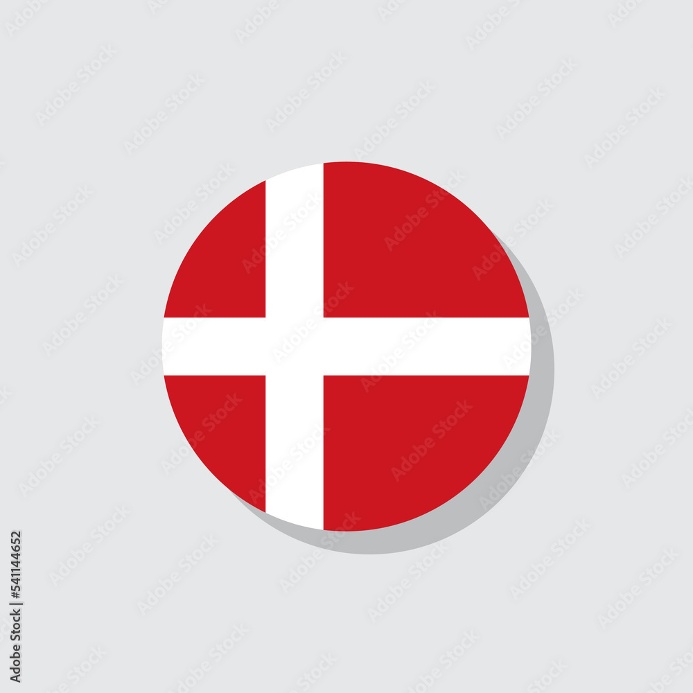 Flag of Denmark flat icon Flag of Denmark flat icon