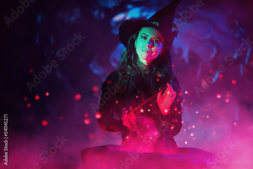 witch boiling potion