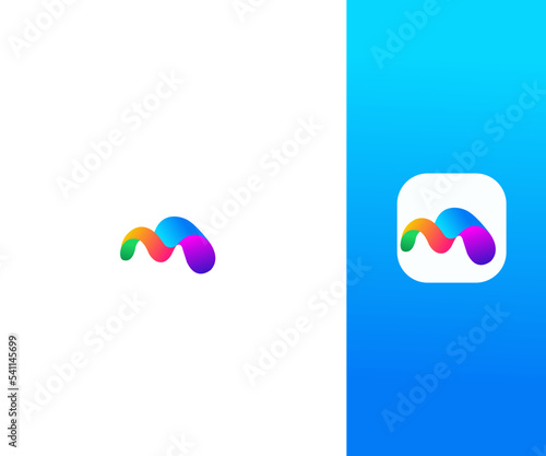 M Letter Logo Vector Template Abstract Monogram Symbol. Usable for Business sport, technology, fashion, digital And future creative logo