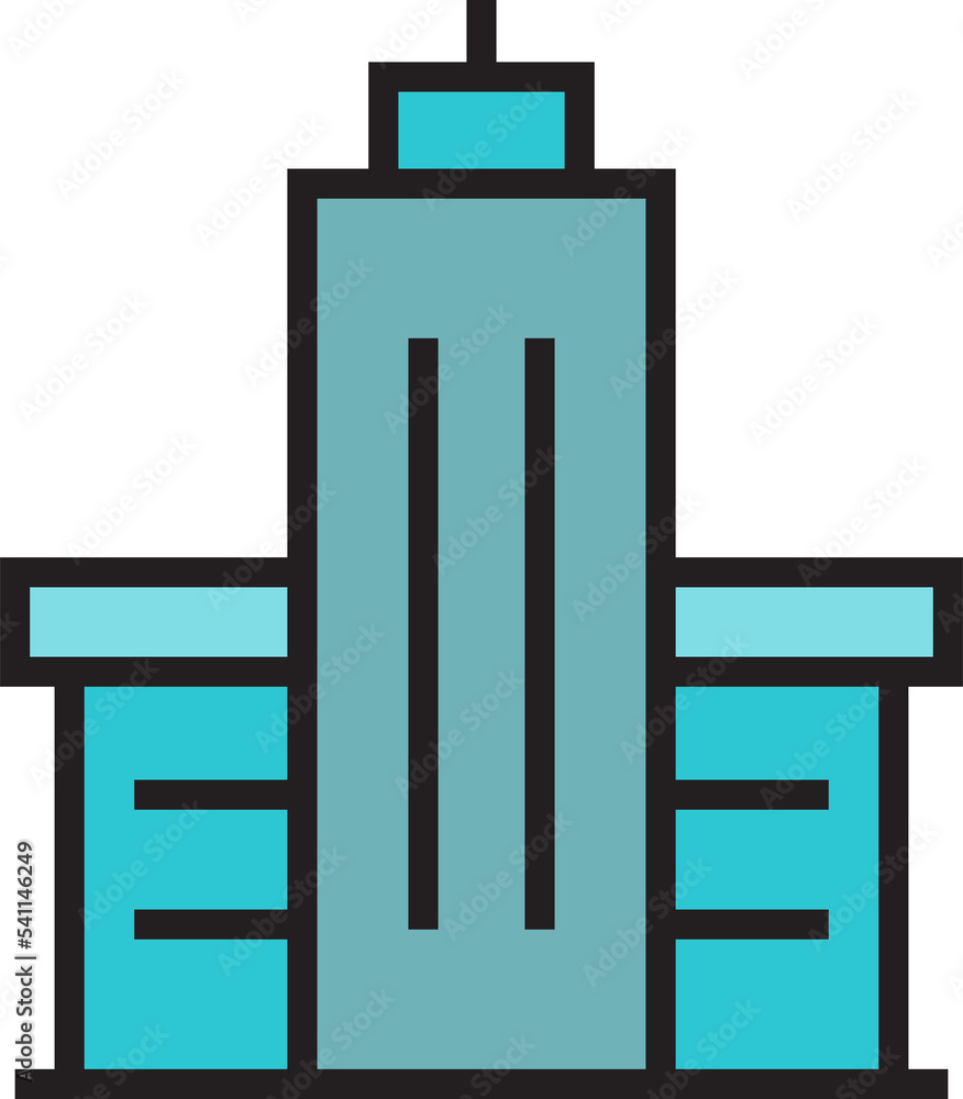 office building icon illustration office building icon illustration