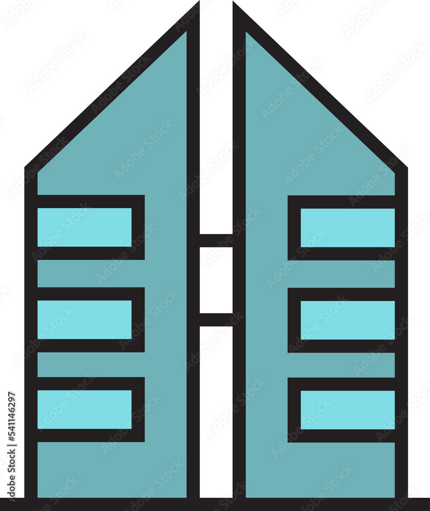 office building icon illustration office building icon illustration