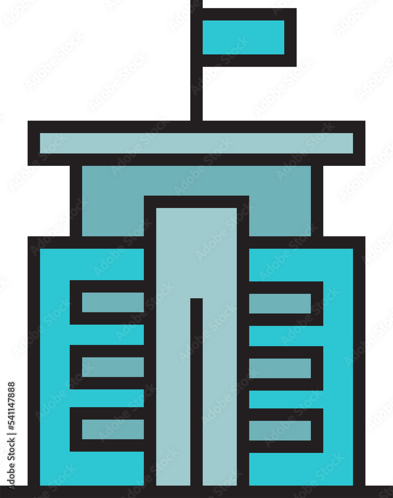 condo and office building icon illustration condo and office building icon illustration