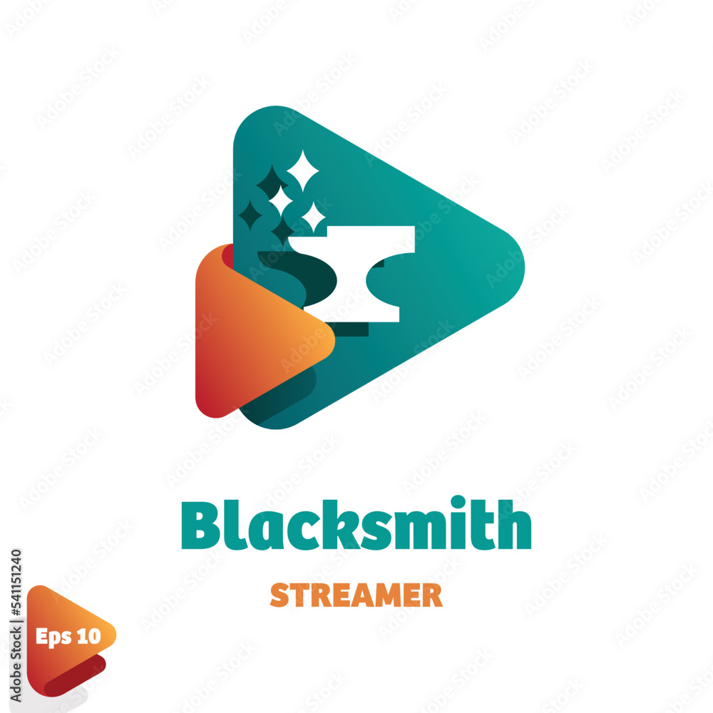 Blacksmith Streamer Logo Blacksmith Streamer Logo