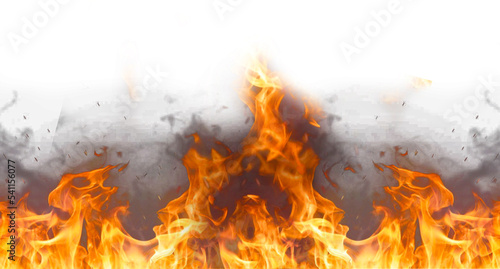 Obraz na płótnie Fire sparks particles