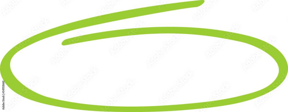 Green circle, pen draw. Highlight hand drawing circle isolated on background. Handwritten green circle. For marking text, numbers, marker pen, pencil, logo and text check, vector illustration Green circle, pen draw. Highlight hand drawing circle isolated on background. Handwritten green circle. For marking text, numbers, marker pen, pencil, logo and text check, vector illustration