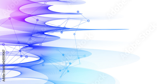 Connectivity, abstract illustration