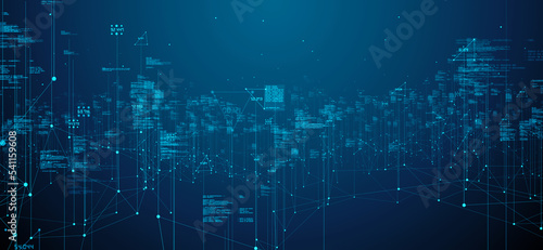 Internet of things, conceptual illustration