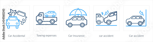 car accidental, towing expenses