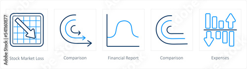 stock market loss, comparison