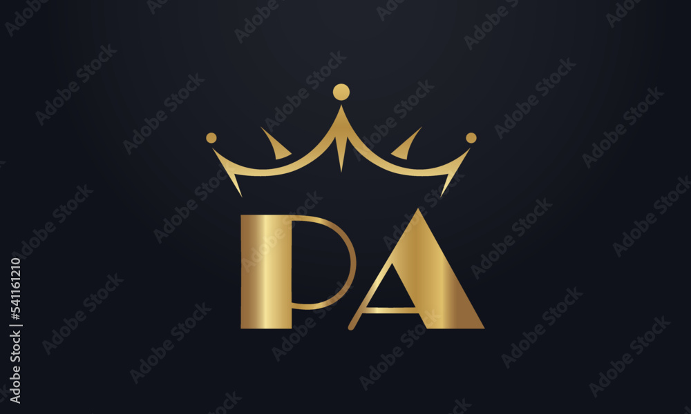 King crown logo design vector and extra bold queen symbol King crown logo design vector and extra bold queen symbol
