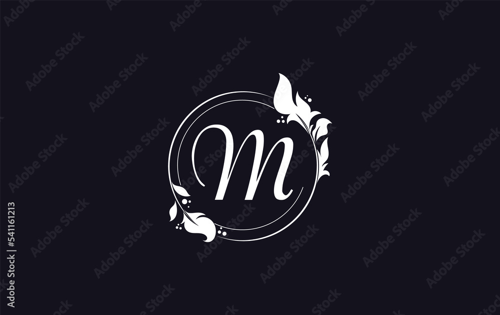 Golden circle leaf and beauty logo design with the letters and alphabets for brand and business Golden circle leaf and beauty logo design with the letters and alphabets for brand and business