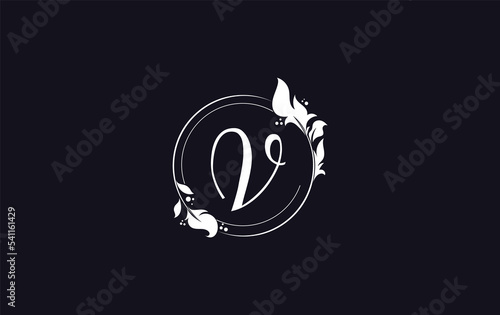 Free Download Golden circle leaf and beauty logo design with the letters and alphabets for brand and business - GFXLoad