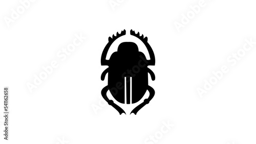 scarab symbol silhouette