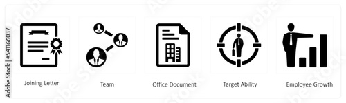 joining letter, team and office document