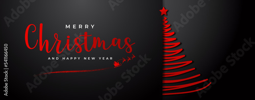 Merry Christmas Weihnachtskarte